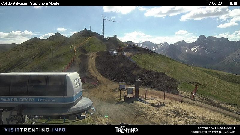 Archived image Webcam Col de Valvacin Chair Lift