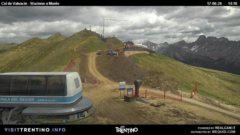 Archived image Webcam Col de Valvacin Chair Lift