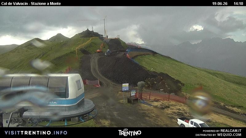 Archiv Foto Webcam Sesselbahn Col de Valvacin