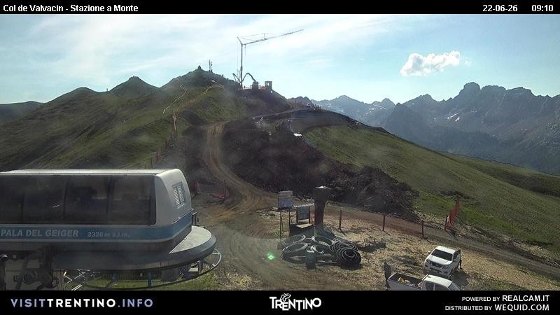 Archived image Webcam Col de Valvacin Chair Lift
