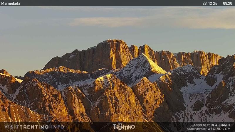 Archiv Foto Webcam Fassatal (Marmolada)