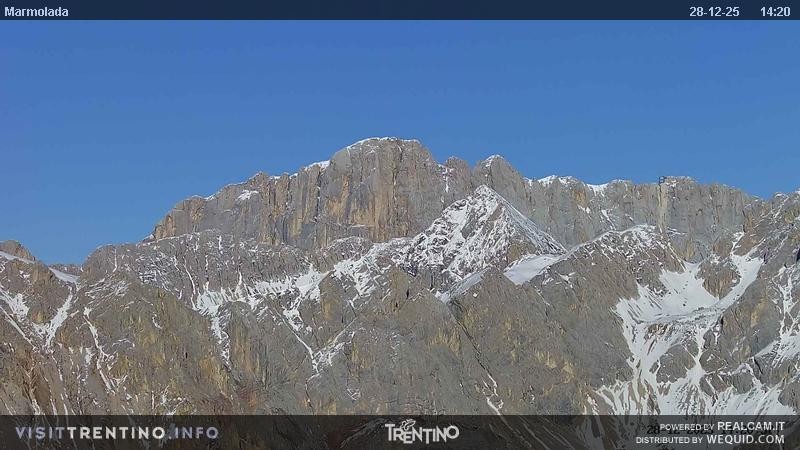 Archiv Foto Webcam Fassatal (Marmolada)