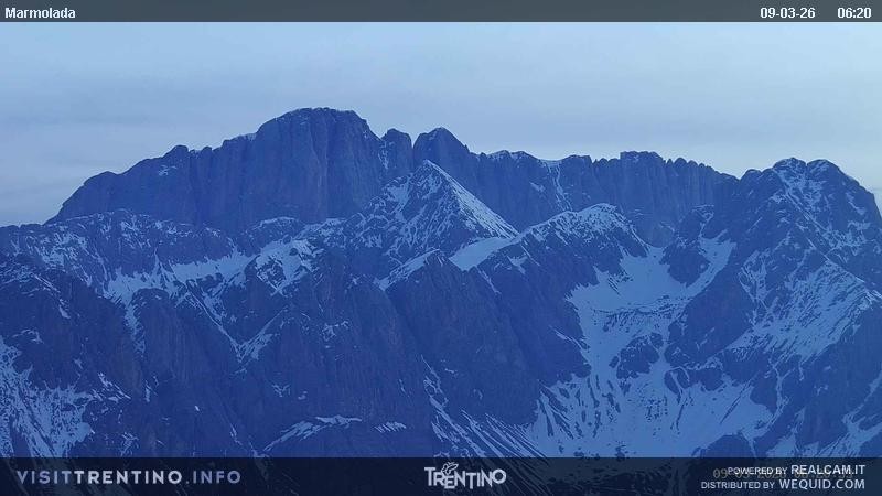 Archiv Foto Webcam Fassatal (Marmolada)