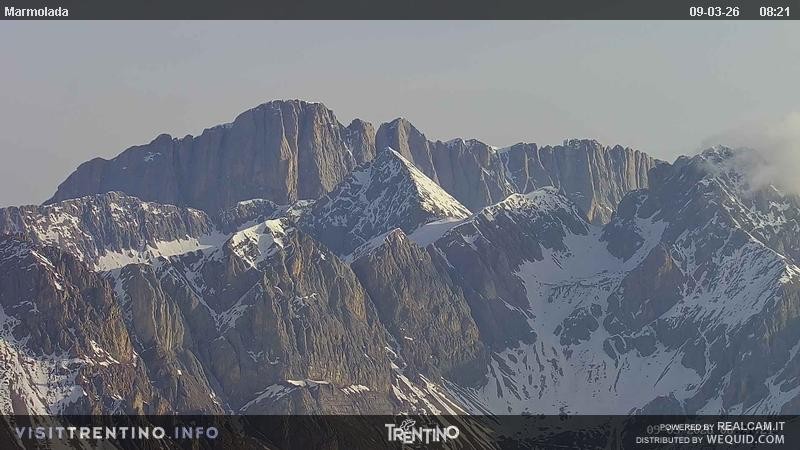 Archiv Foto Webcam Fassatal (Marmolada)
