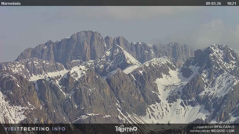 Archiv Foto Webcam Fassatal (Marmolada)