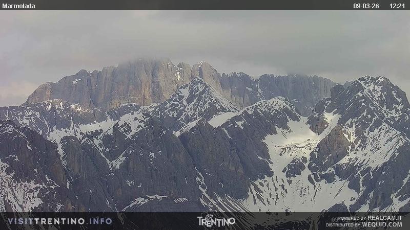 Archiv Foto Webcam Fassatal (Marmolada)