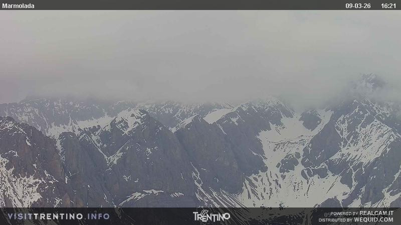 Archiv Foto Webcam Fassatal (Marmolada)