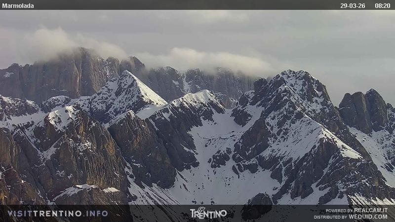 Archiv Foto Webcam Fassatal (Marmolada)