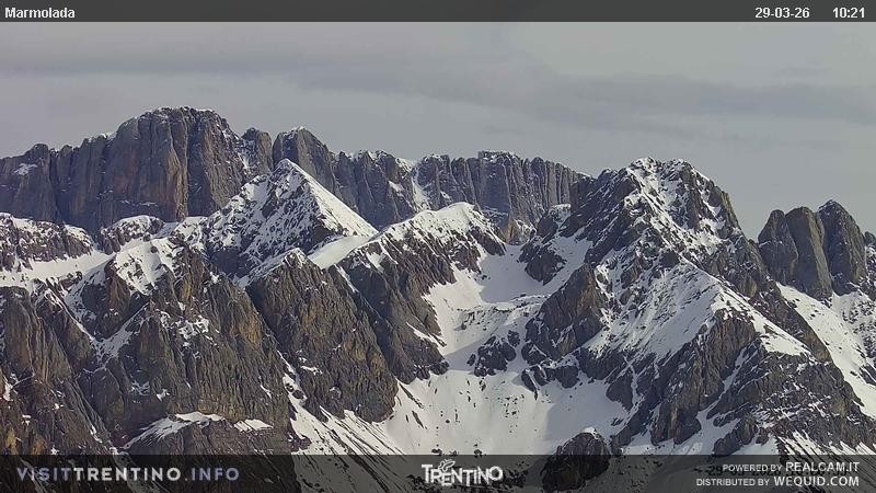 Archiv Foto Webcam Fassatal (Marmolada)