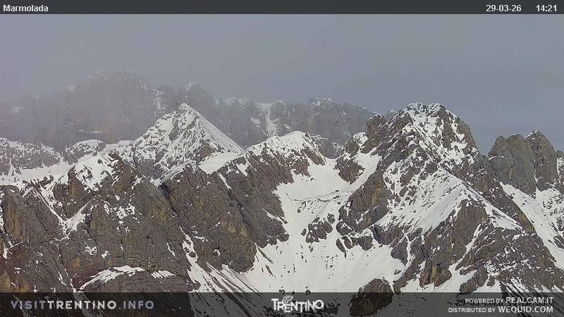 Archiv Foto Webcam Fassatal (Marmolada)