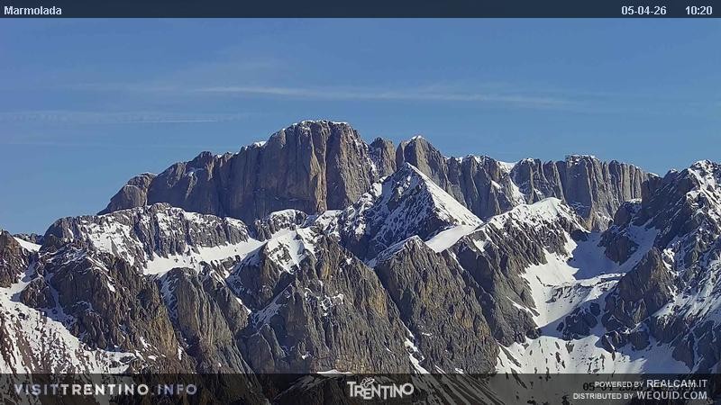 Archiv Foto Webcam Fassatal (Marmolada)