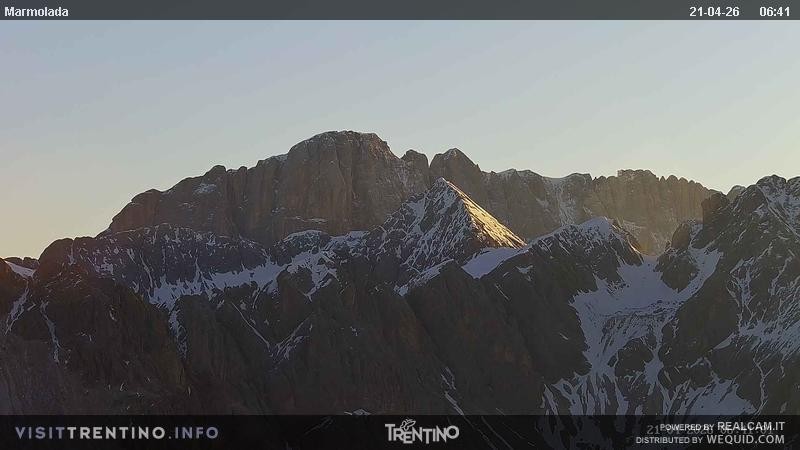 Archiv Foto Webcam Fassatal (Marmolada)