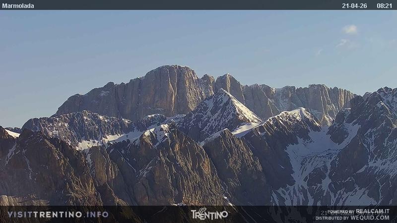 Archiv Foto Webcam Fassatal (Marmolada)