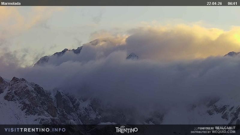 Archiv Foto Webcam Fassatal (Marmolada)