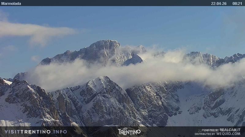 Archiv Foto Webcam Fassatal (Marmolada)