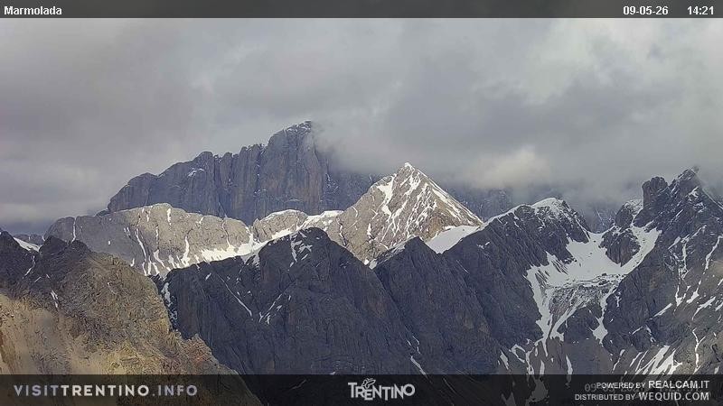 Archiv Foto Webcam Fassatal (Marmolada)