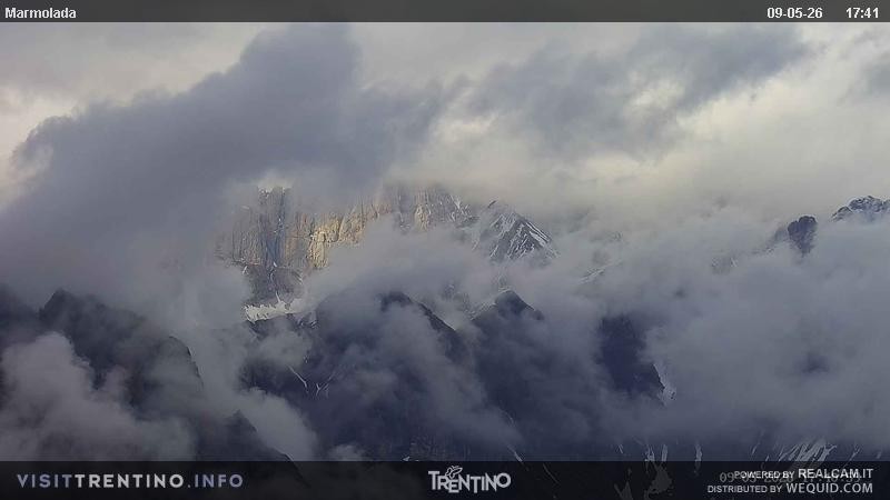 Archiv Foto Webcam Fassatal (Marmolada)