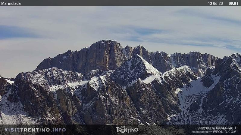 Archiv Foto Webcam Fassatal (Marmolada)