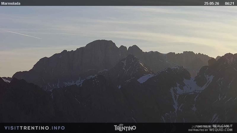 Archiv Foto Webcam Fassatal (Marmolada)