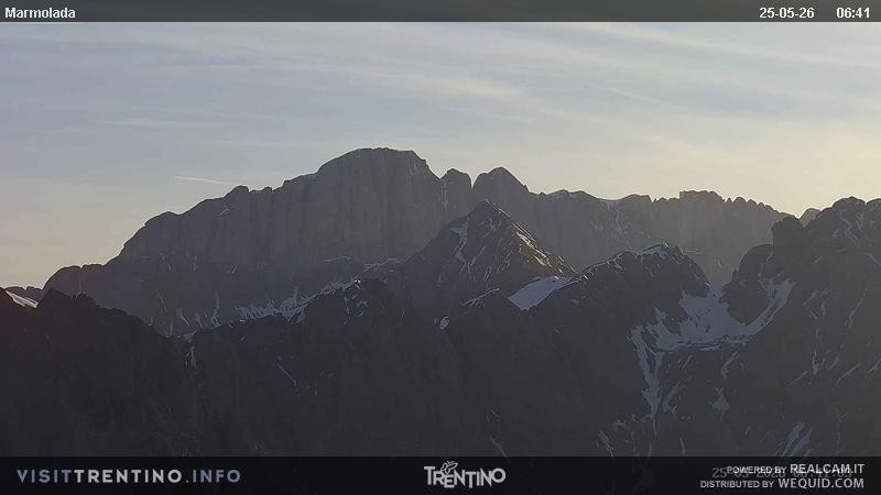 Archiv Foto Webcam Fassatal (Marmolada)