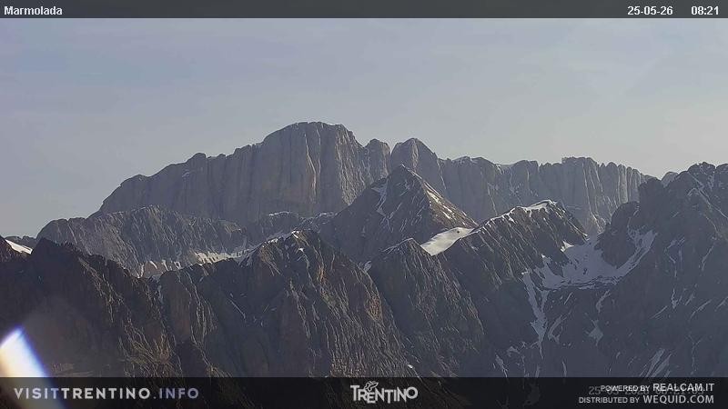 Archiv Foto Webcam Fassatal (Marmolada)