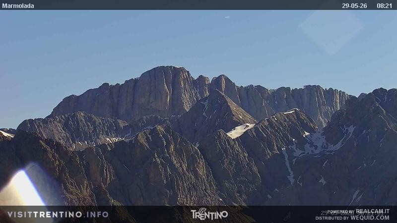 Archiv Foto Webcam Fassatal (Marmolada)