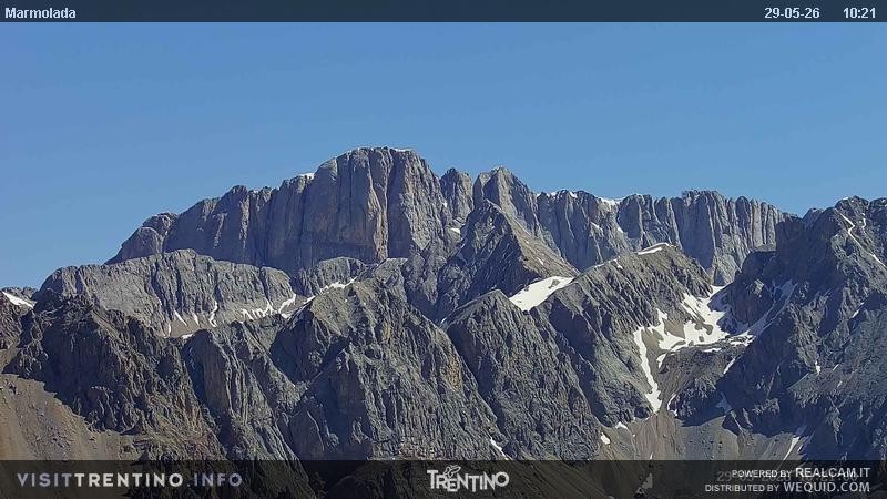 Archiv Foto Webcam Fassatal (Marmolada)