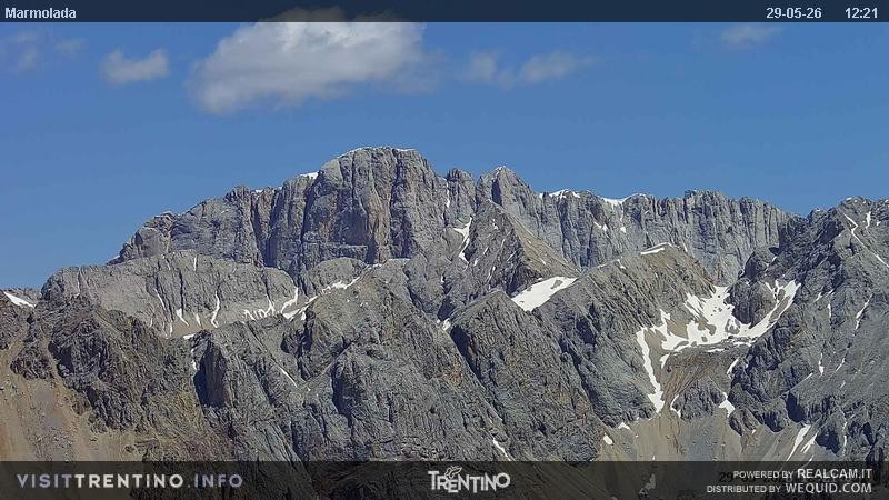 Archiv Foto Webcam Fassatal (Marmolada)