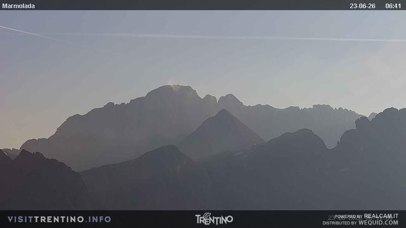Archiv Foto Webcam Fassatal (Marmolada)