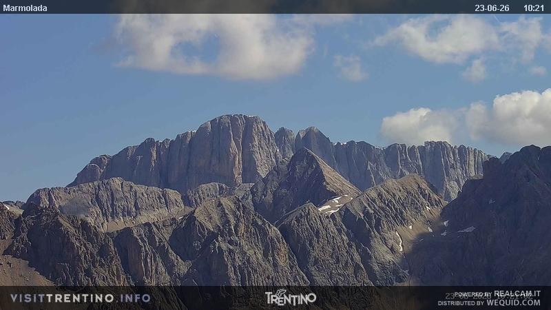 Archiv Foto Webcam Fassatal (Marmolada)