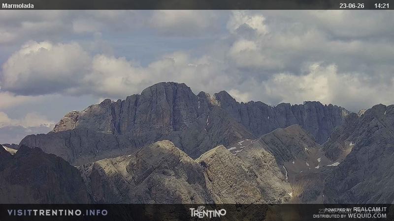 Archiv Foto Webcam Fassatal (Marmolada)