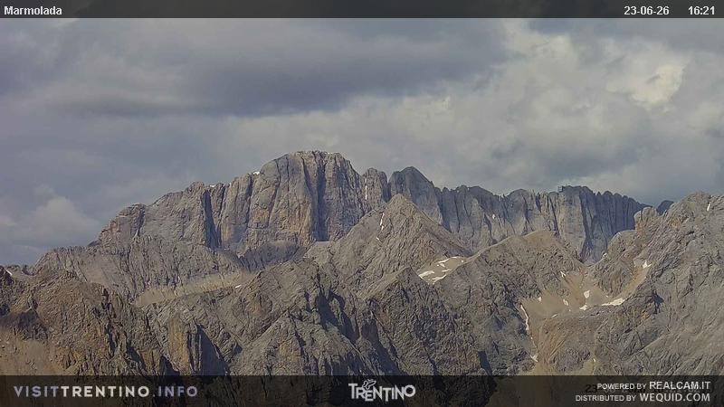 Archiv Foto Webcam Fassatal (Marmolada)