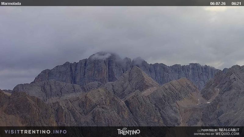 Archiv Foto Webcam Fassatal (Marmolada)