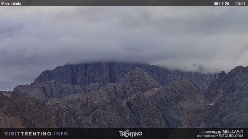 Archiv Foto Webcam Fassatal (Marmolada)