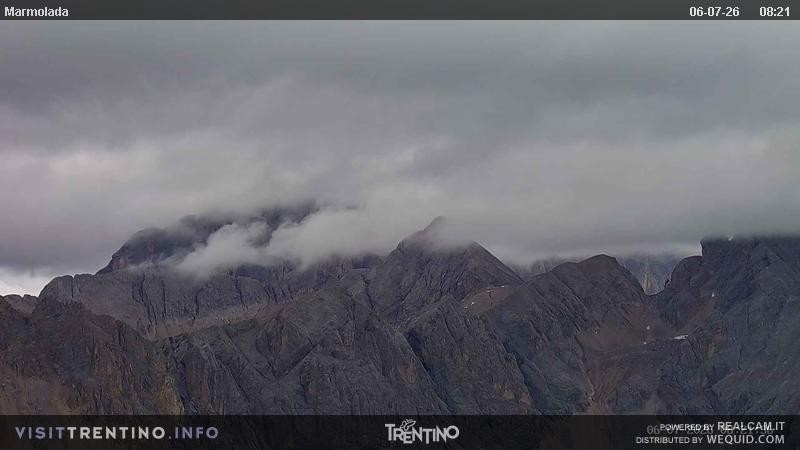 Archiv Foto Webcam Fassatal (Marmolada)
