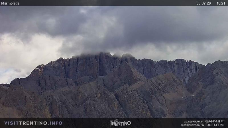 Archiv Foto Webcam Fassatal (Marmolada)