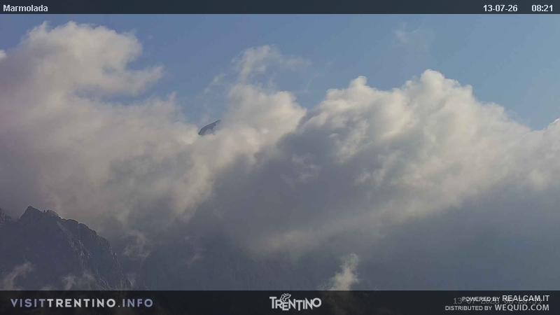 Archiv Foto Webcam Fassatal (Marmolada)