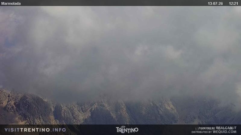 Archiv Foto Webcam Fassatal (Marmolada)
