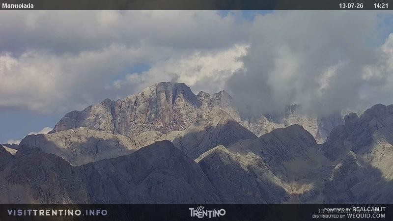 Archiv Foto Webcam Fassatal (Marmolada)