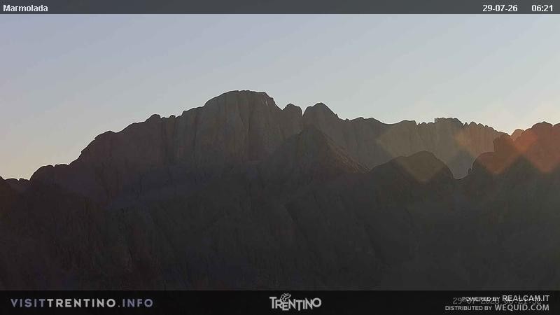 Archiv Foto Webcam Fassatal (Marmolada)
