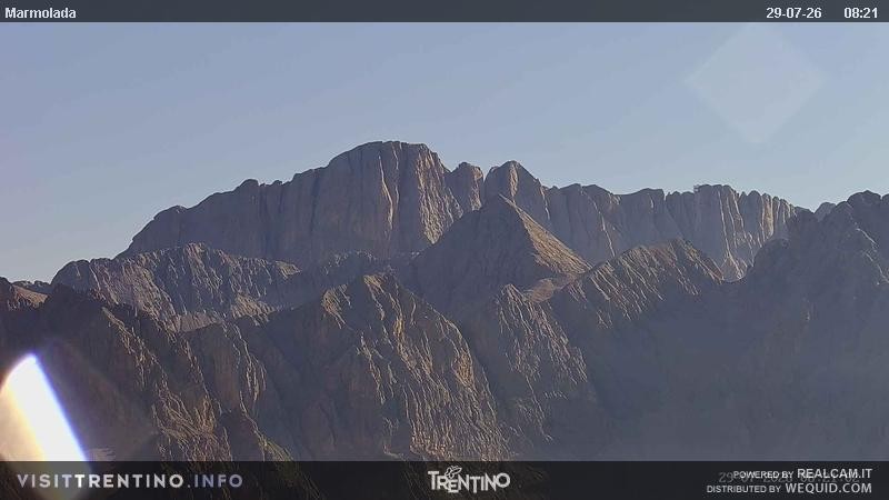 Archiv Foto Webcam Fassatal (Marmolada)