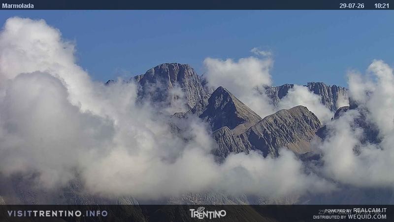 Archiv Foto Webcam Fassatal (Marmolada)