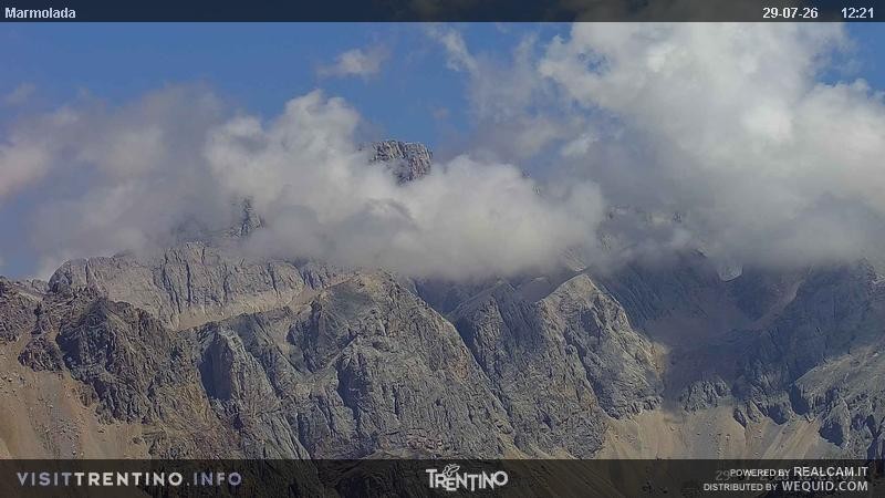Archiv Foto Webcam Fassatal (Marmolada)