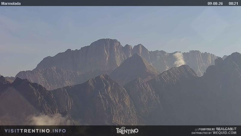 Archiv Foto Webcam Fassatal (Marmolada)