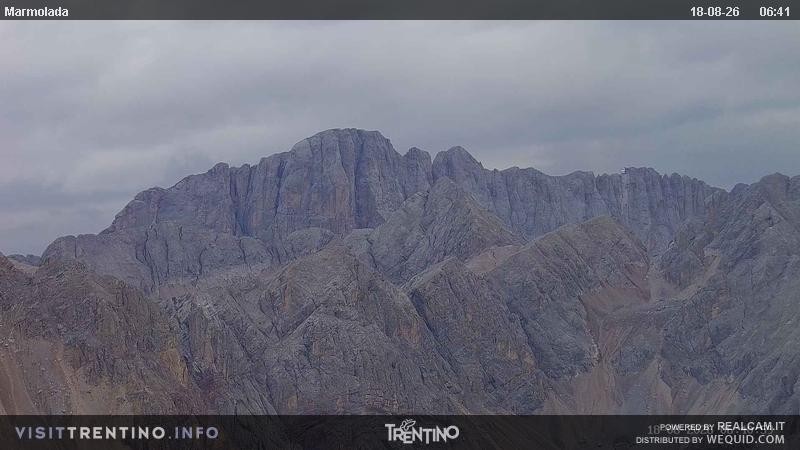 Archiv Foto Webcam Fassatal (Marmolada)