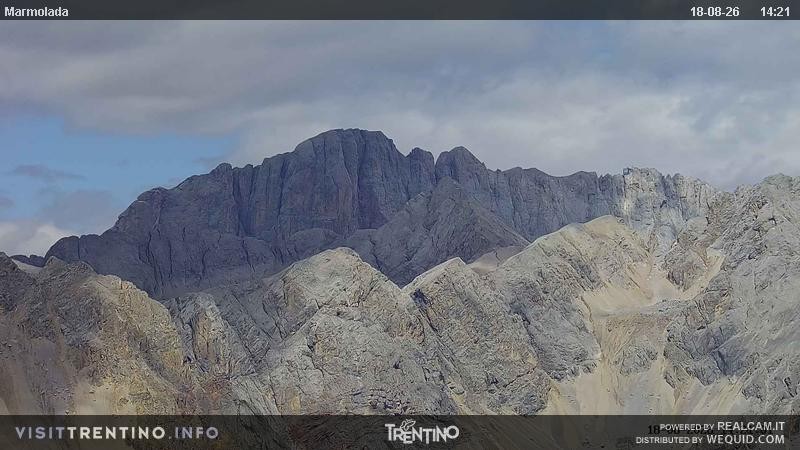 Archiv Foto Webcam Fassatal (Marmolada)