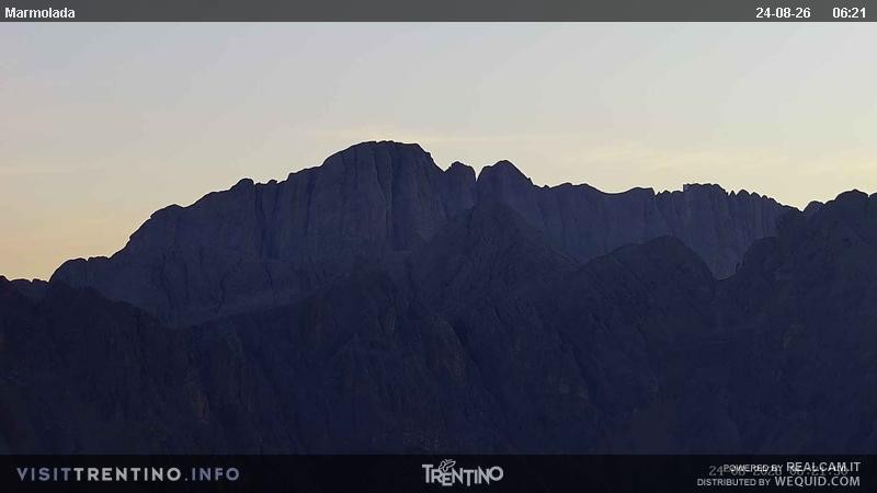 Archiv Foto Webcam Fassatal (Marmolada)