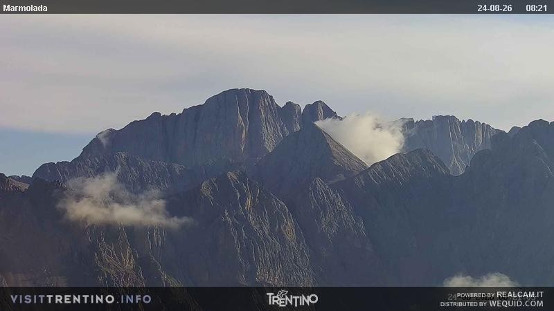 Archiv Foto Webcam Fassatal (Marmolada)