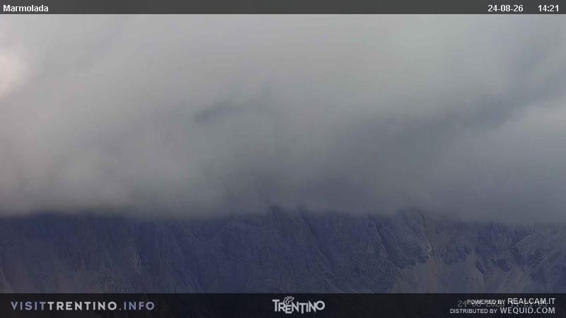 Archiv Foto Webcam Fassatal (Marmolada)