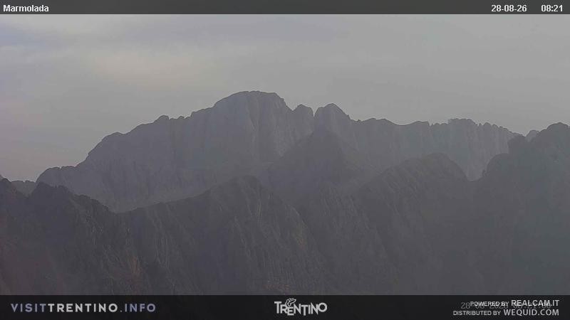 Archiv Foto Webcam Fassatal (Marmolada)